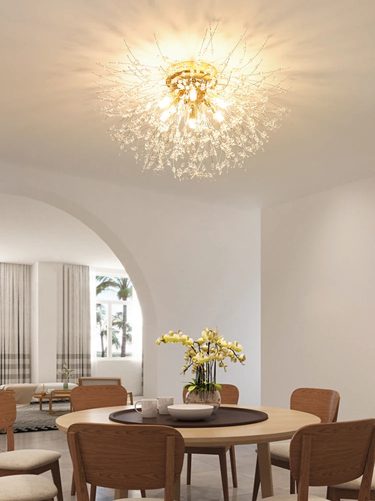 Dandelion Crystal Sputnik Chandelier