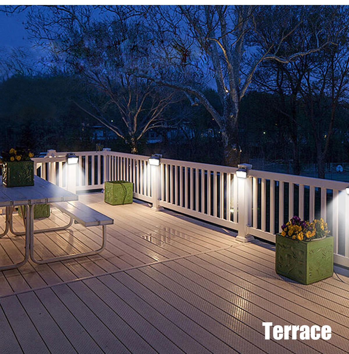 Solar Motion Sensor Wall Light