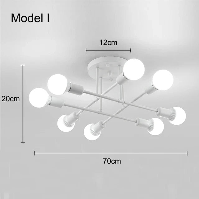 Nordic Minimalist LED Pendant Chandelier