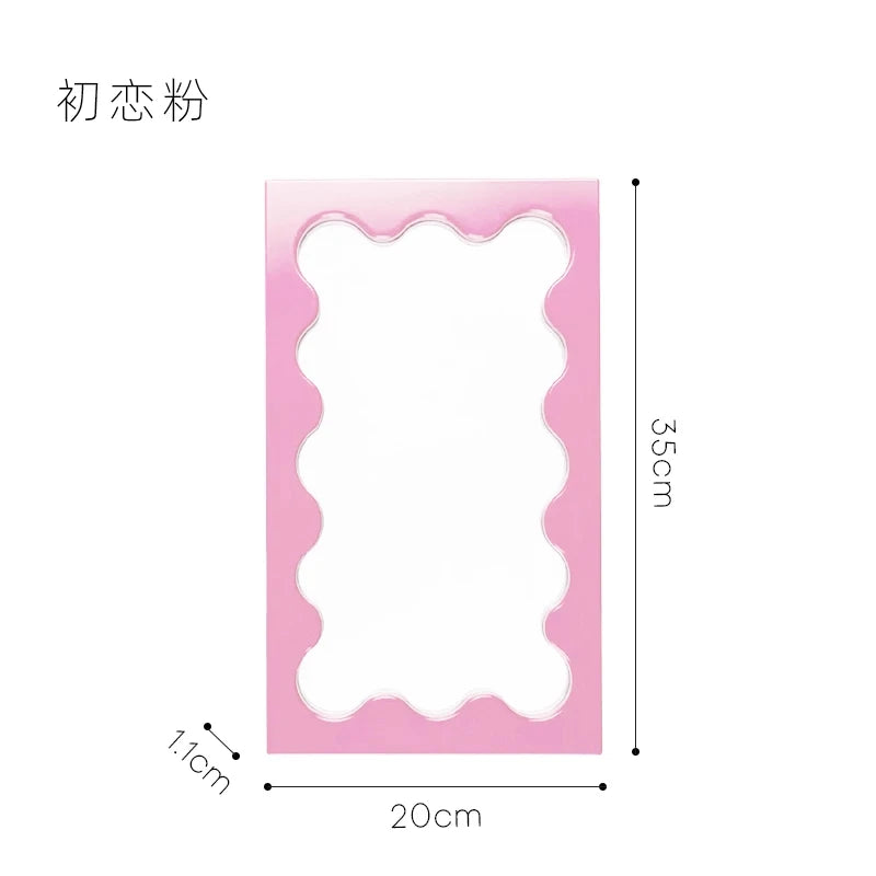 Rectangular Solid Wood Wall Mirror