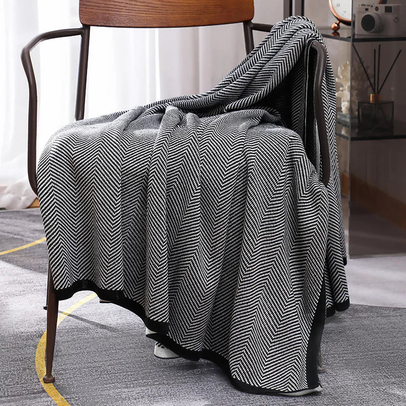 Nordic Knit Nap Blanket