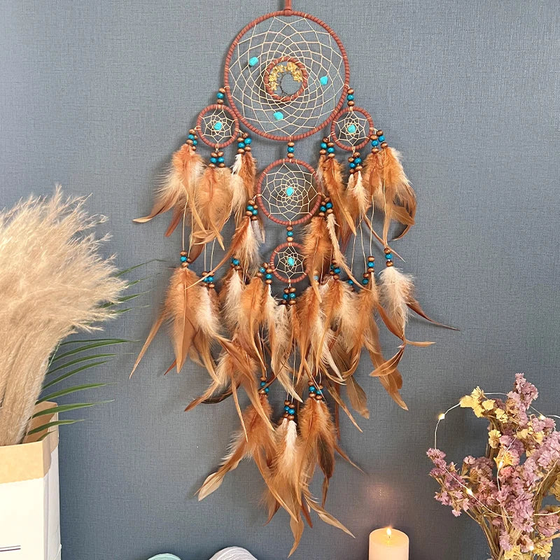 Vintage Dream Catcher Wind Chime Hanging Ornament