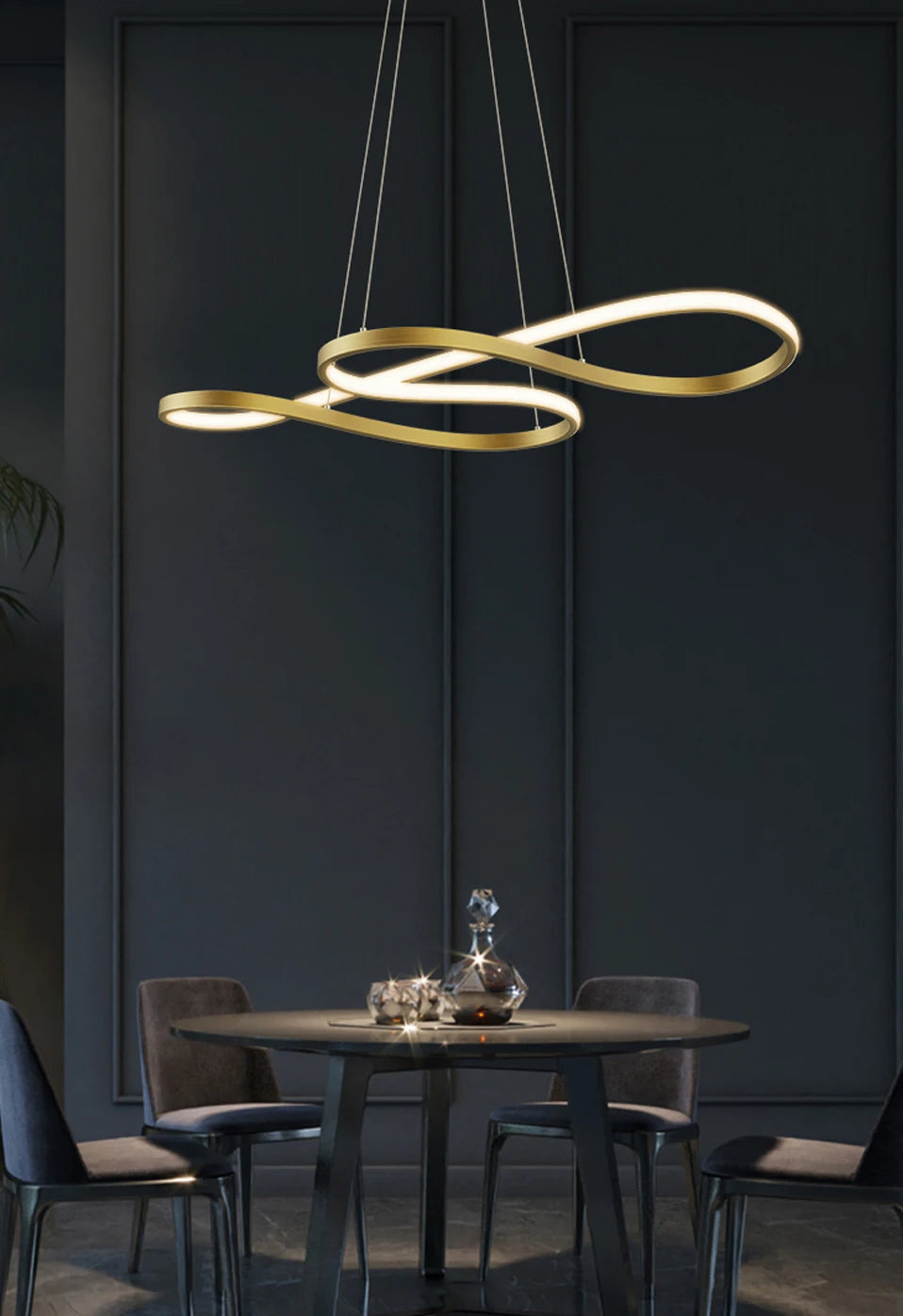Modern Linear Island Pendant Light