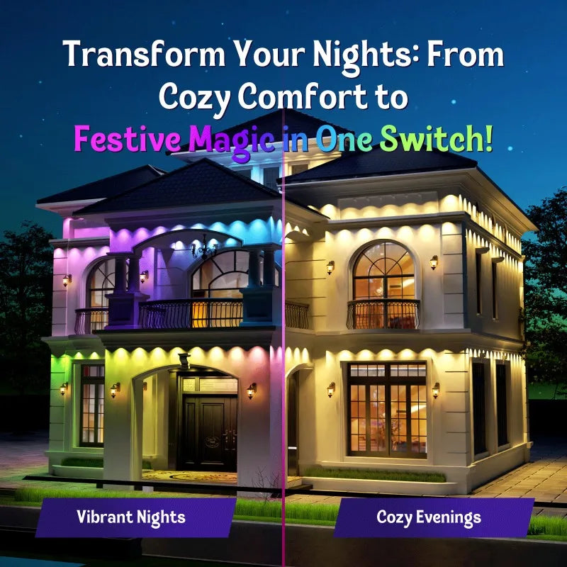 Smart RGB Permanent Eave Lights