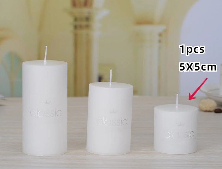 5cm Household Pillar Candles