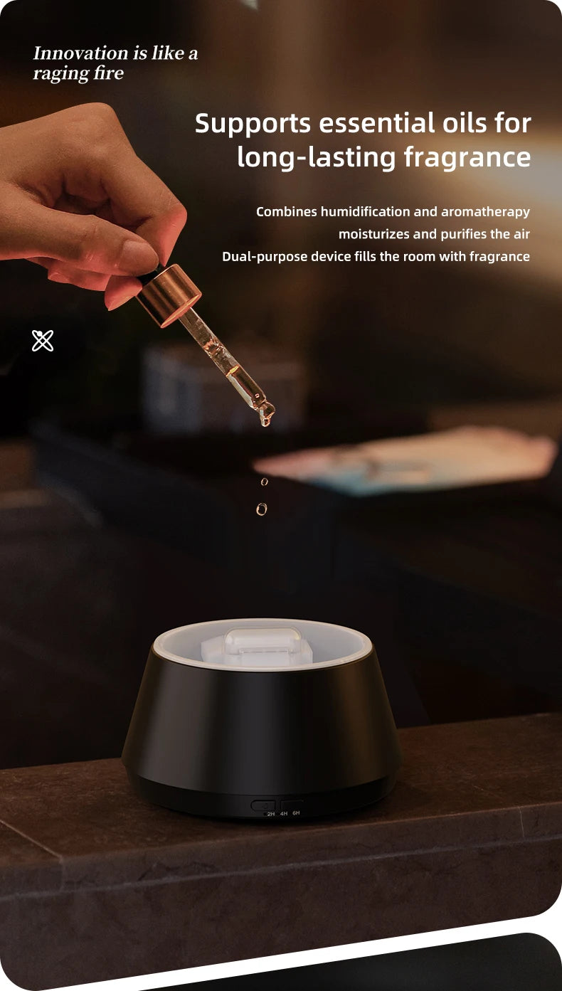New Air Humidifier Home Colorful Lamp Usb Charge Essential Oil Spray