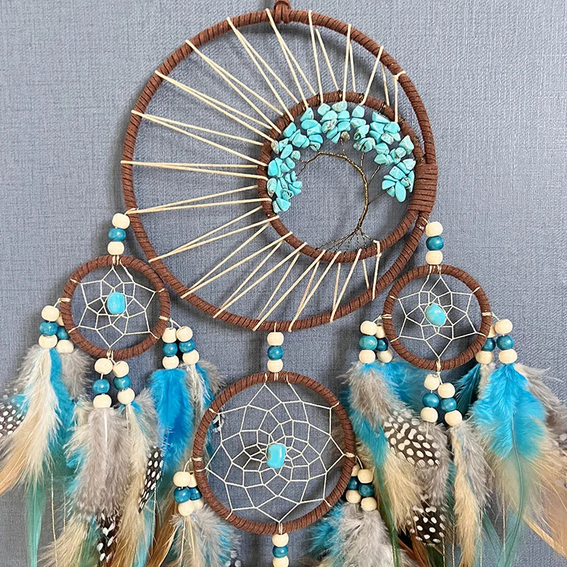 Vintage Dream Catcher Wind Chime Hanging Ornament