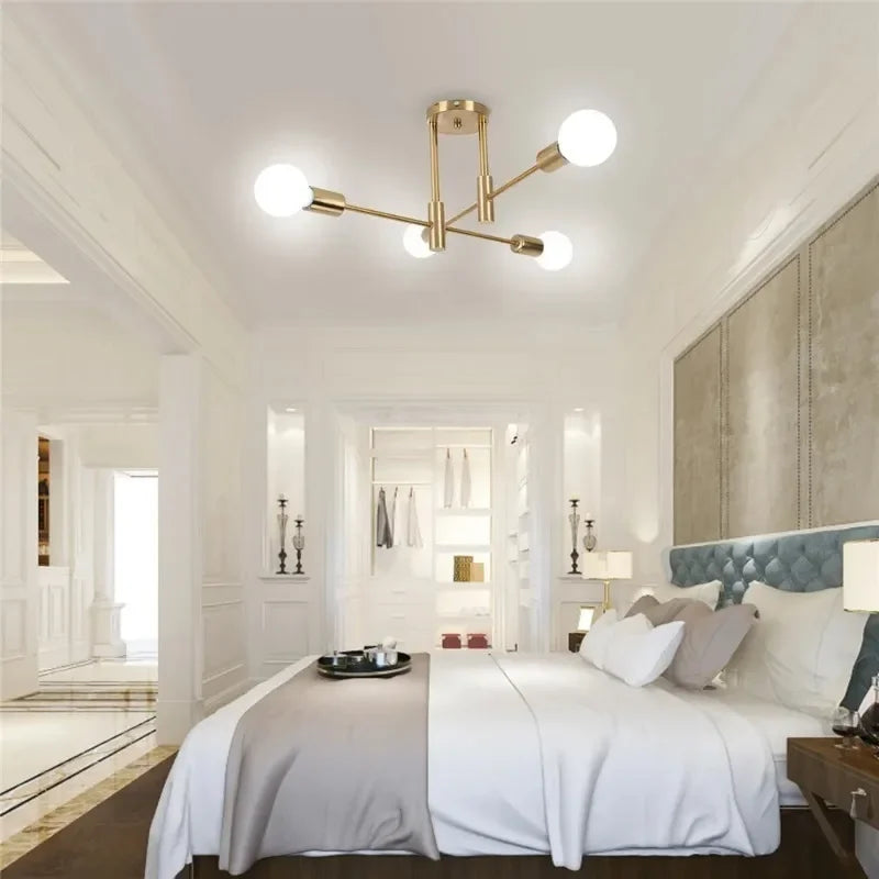 Nordic Branch Sputnik Ceiling Chandelier