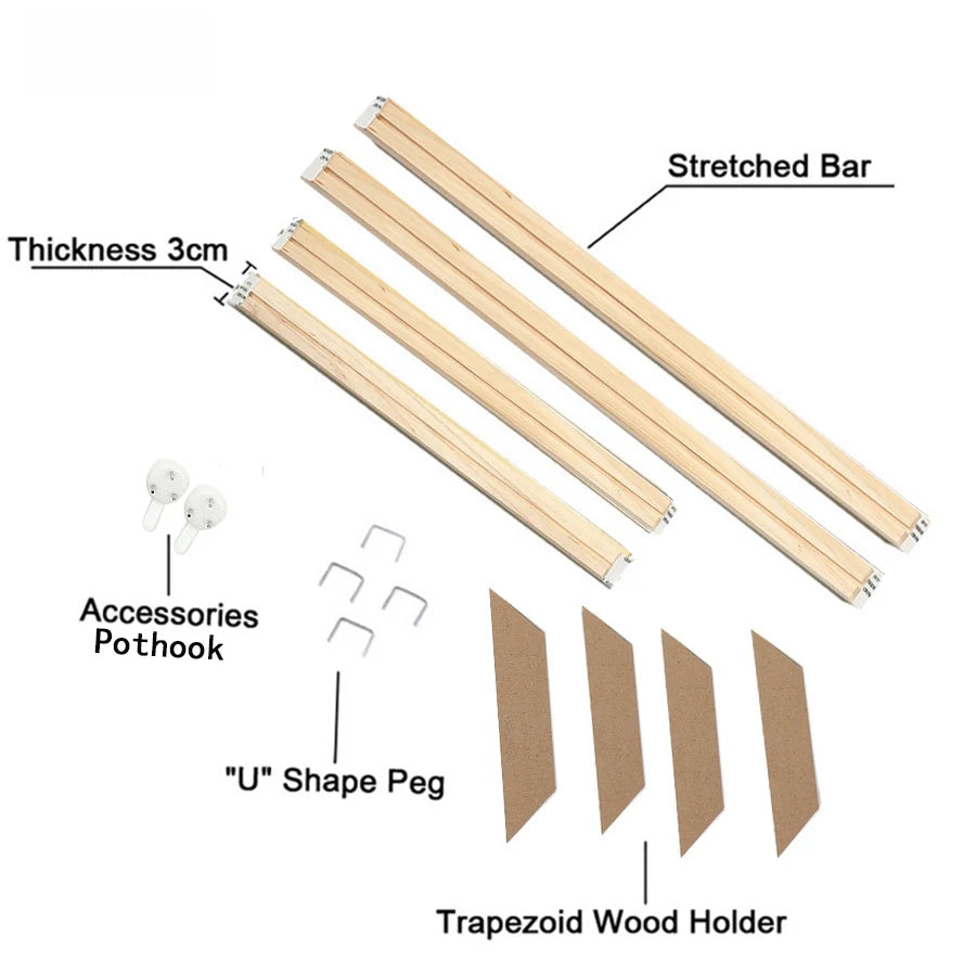 DIY Wood Poster Frame