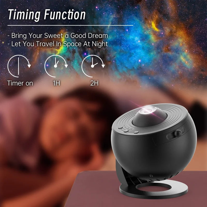 Night Light Galaxy Projector
