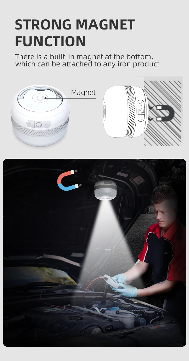 NATFIRE LV10 Camping Light USB C Rechargeable 230 Hours With 5 Colors