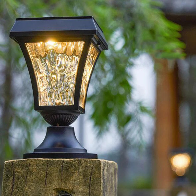 Solar Post Cap Lantern