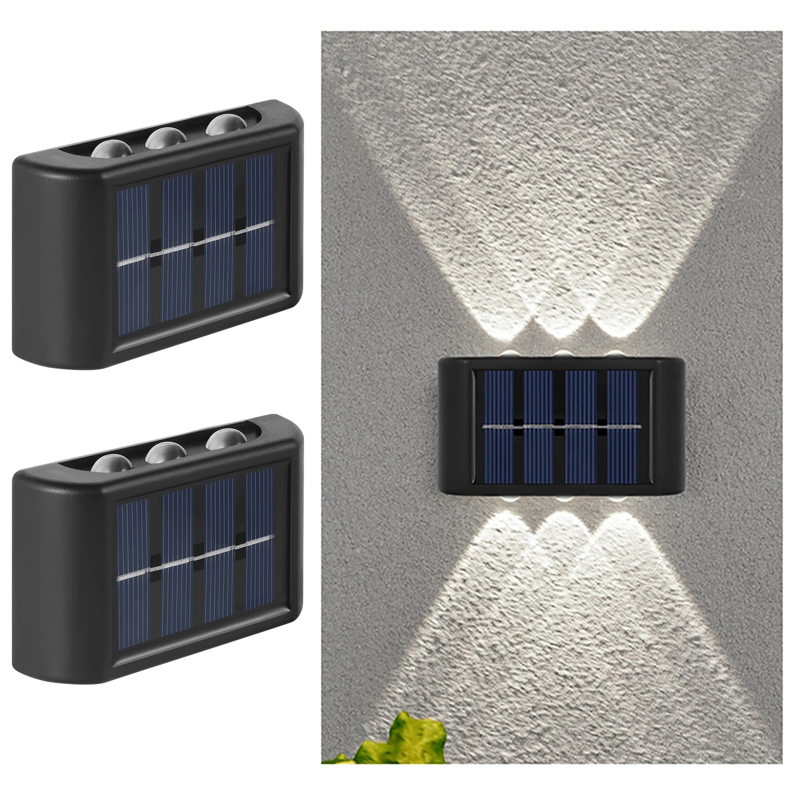 Solar Dusk to Dawn Fence Light