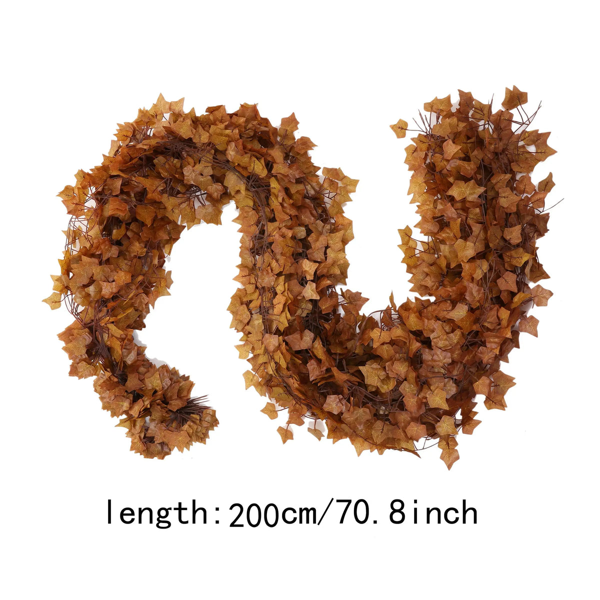 Artificial Maple Leaf Garland, Set of 12