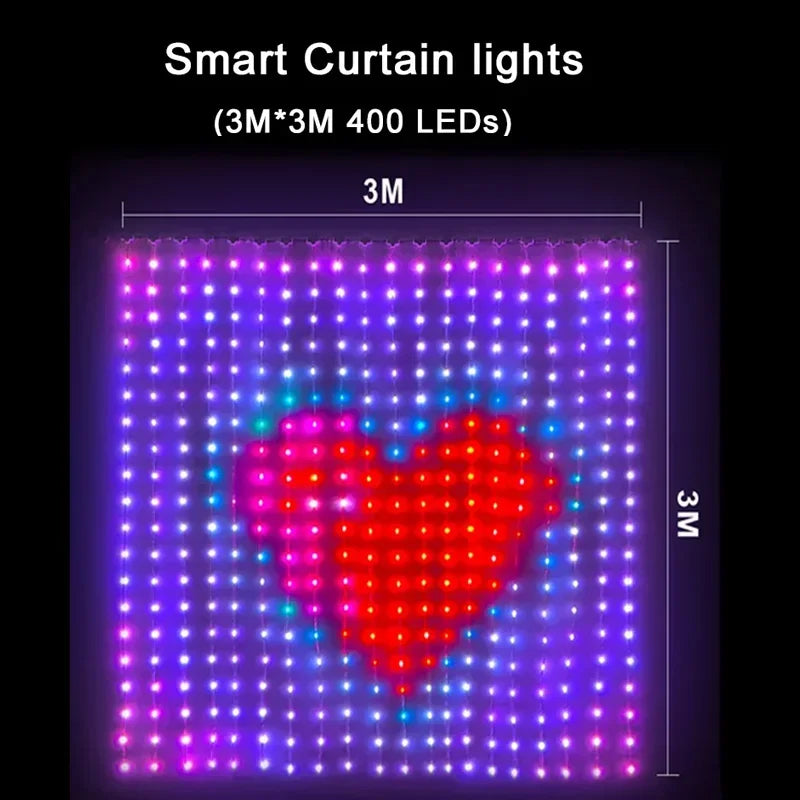 Smart Curtain Lights App Music Sync
