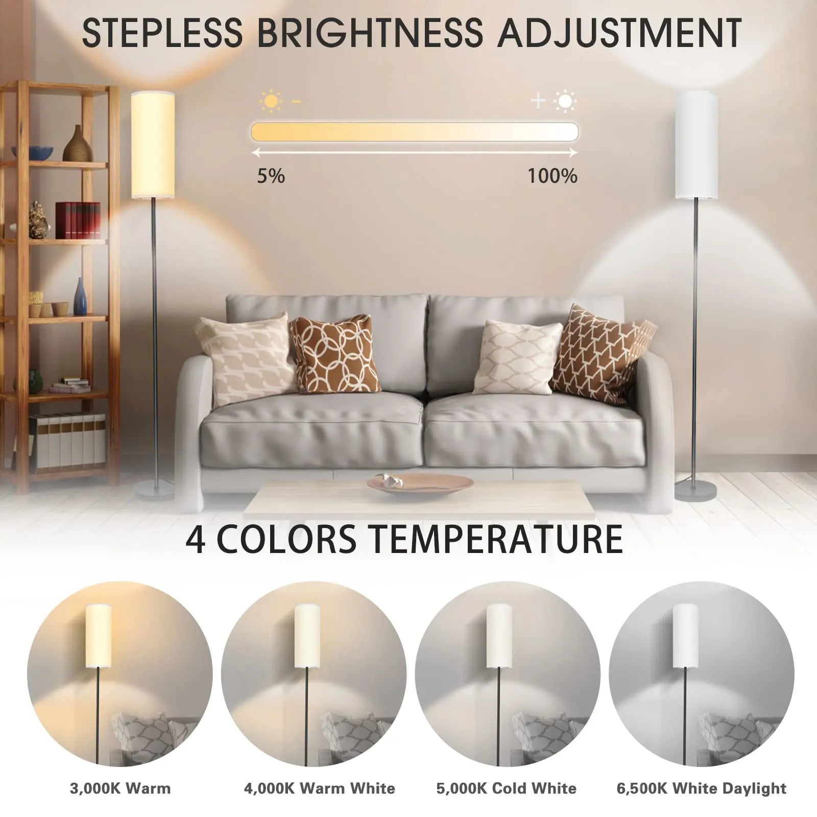 Modern Luxury Arc Floor Lamp