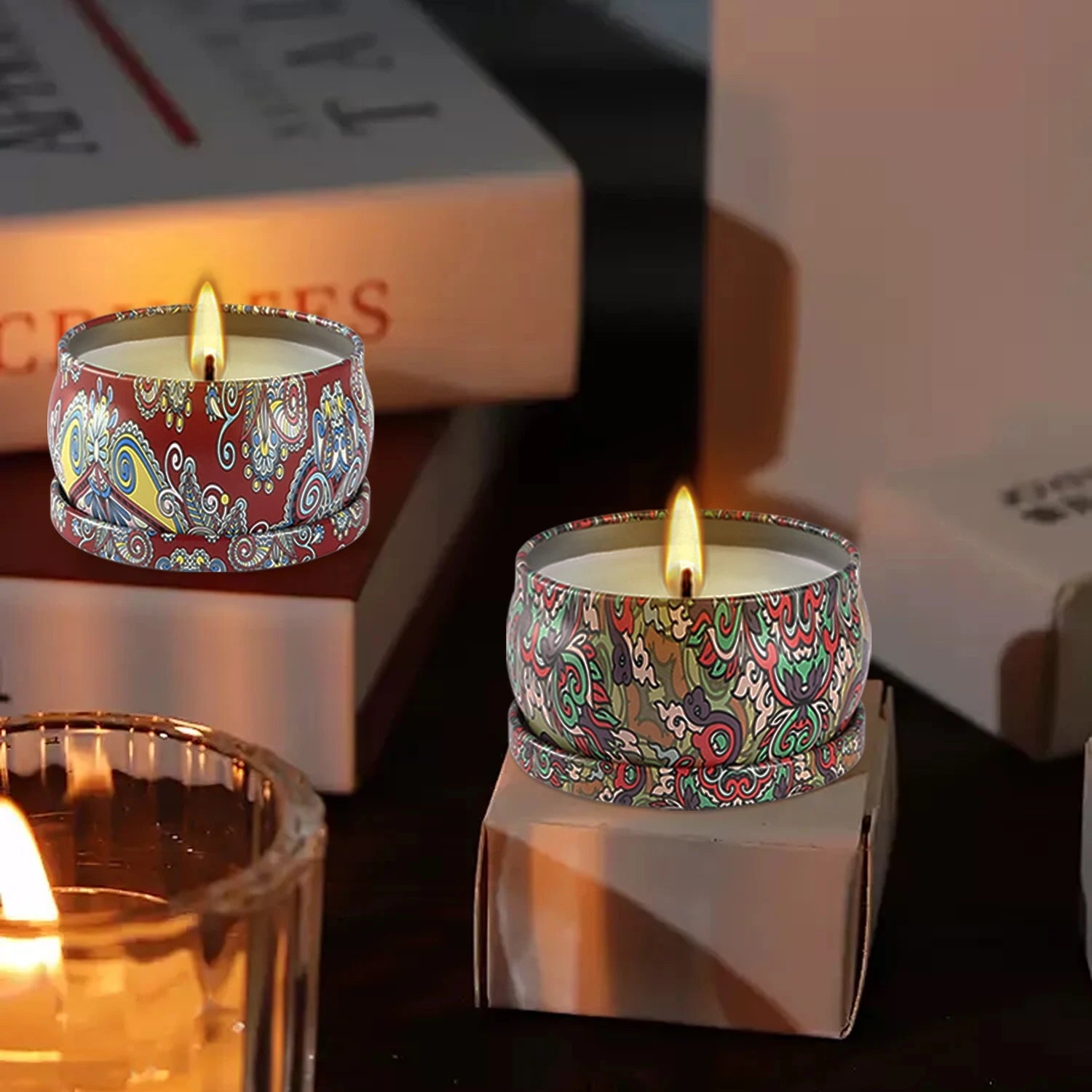 24 Packs of Chinese Classical Scented Candles, Parties, Celebrations