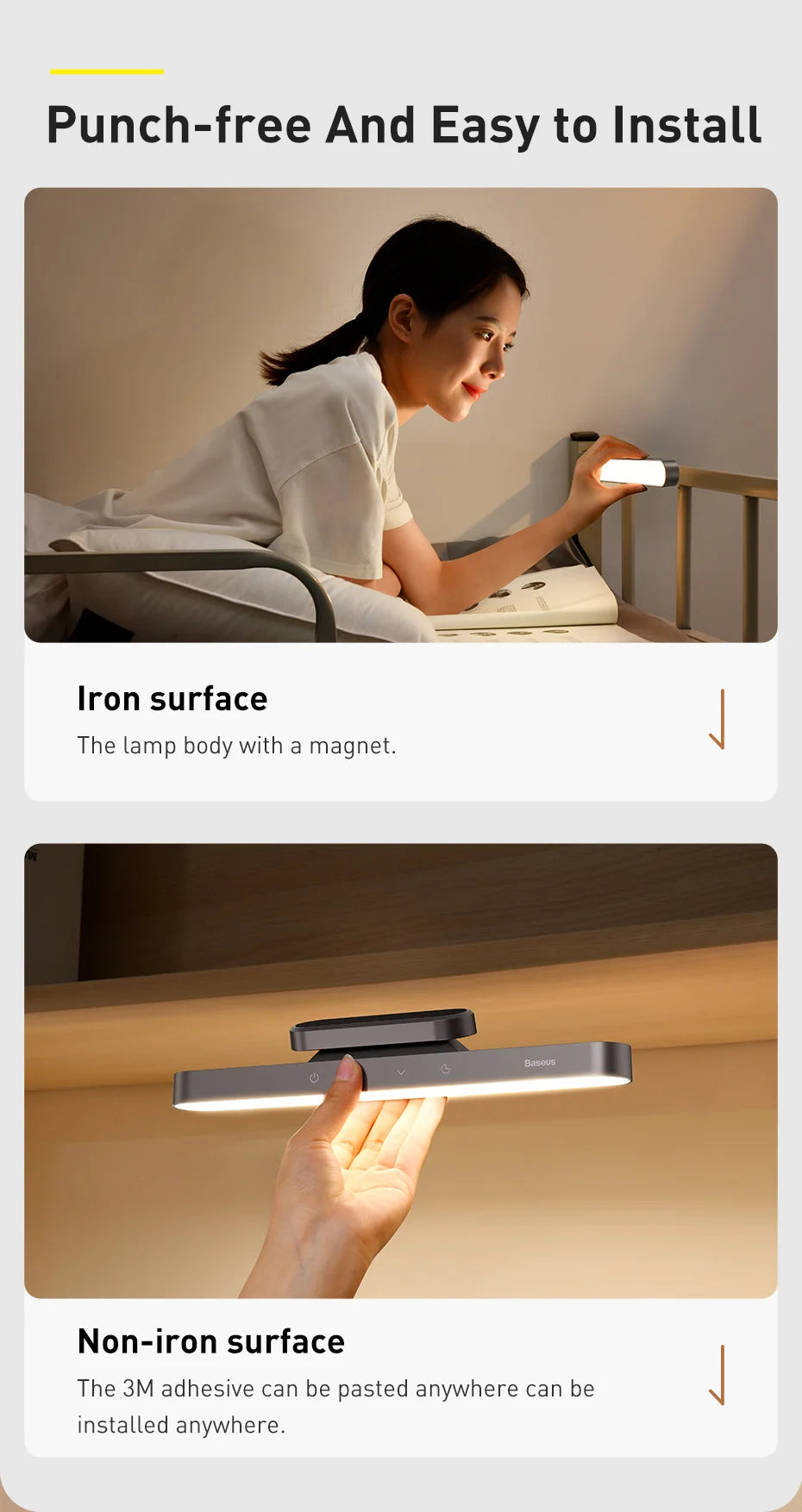 Baseus Magnetic Desk Light Bar