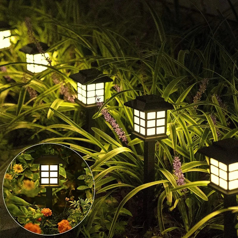Solar Lantern Pathway Lights