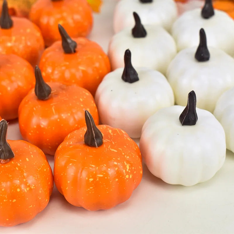 Mini Artificial Pumpkins, 2.25 inch