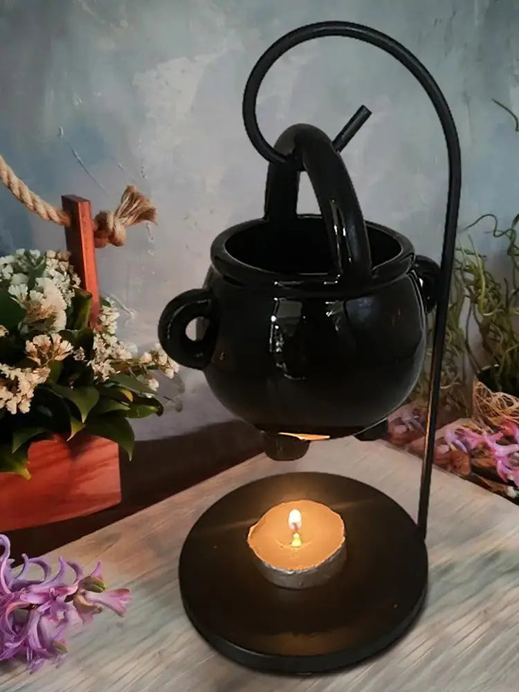 Witch Cauldron Oil Burner