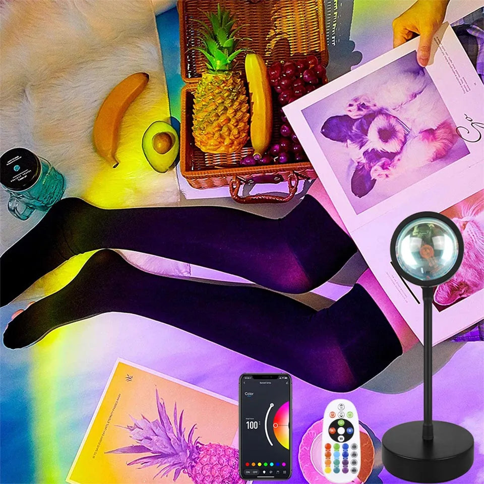 Tuya Smart Sunset Projector