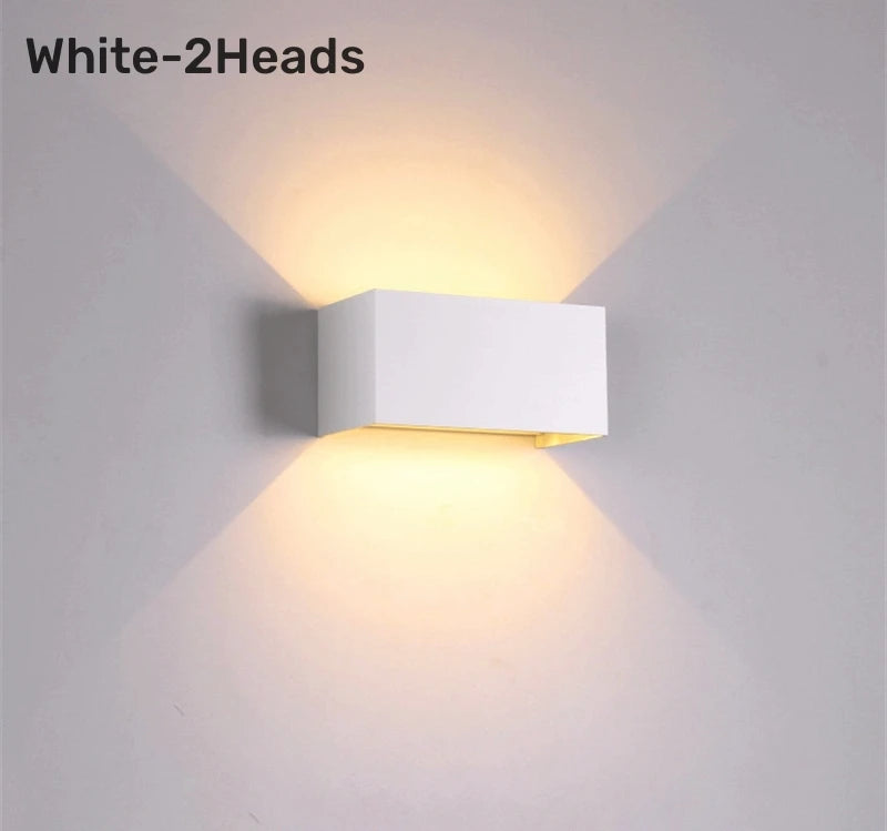Motion Sensor LED Wall Lamp Outdoor Waterproof IP65 Up Down Sconce