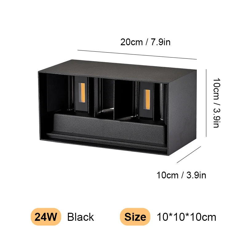Aluminum Waterproof LED Outdoor Wall Light