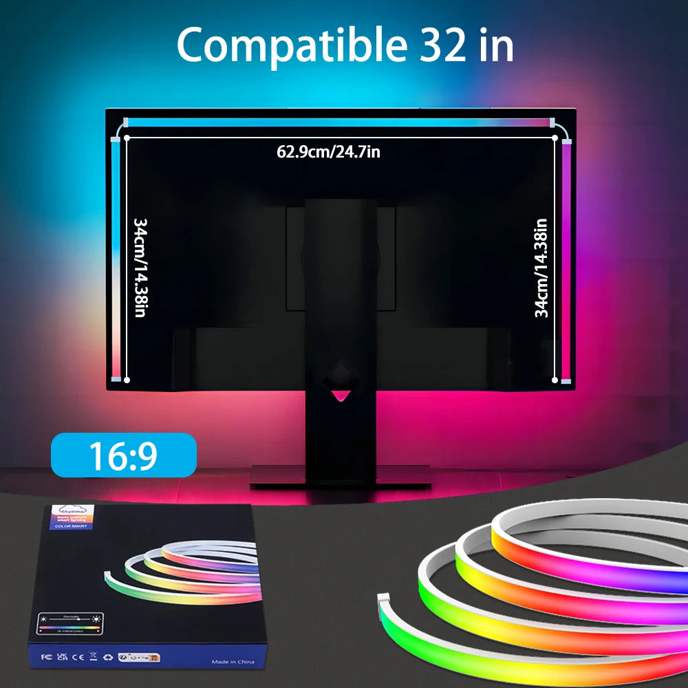 Smart LED Gaming Monitor Light Bar