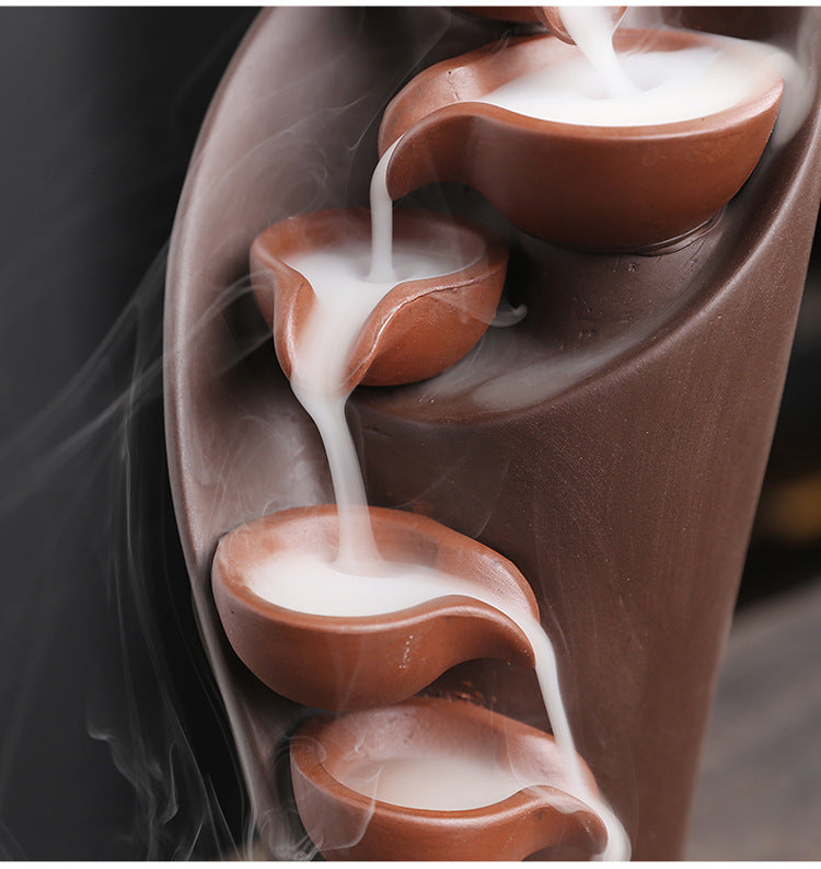 Handmade Torch Waterfall Incense Burner