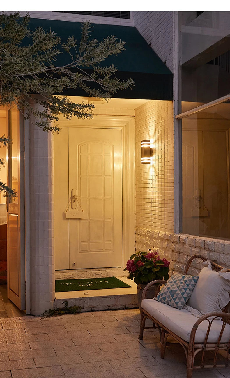 E27 Outdoor Up And Down Wall Sconce