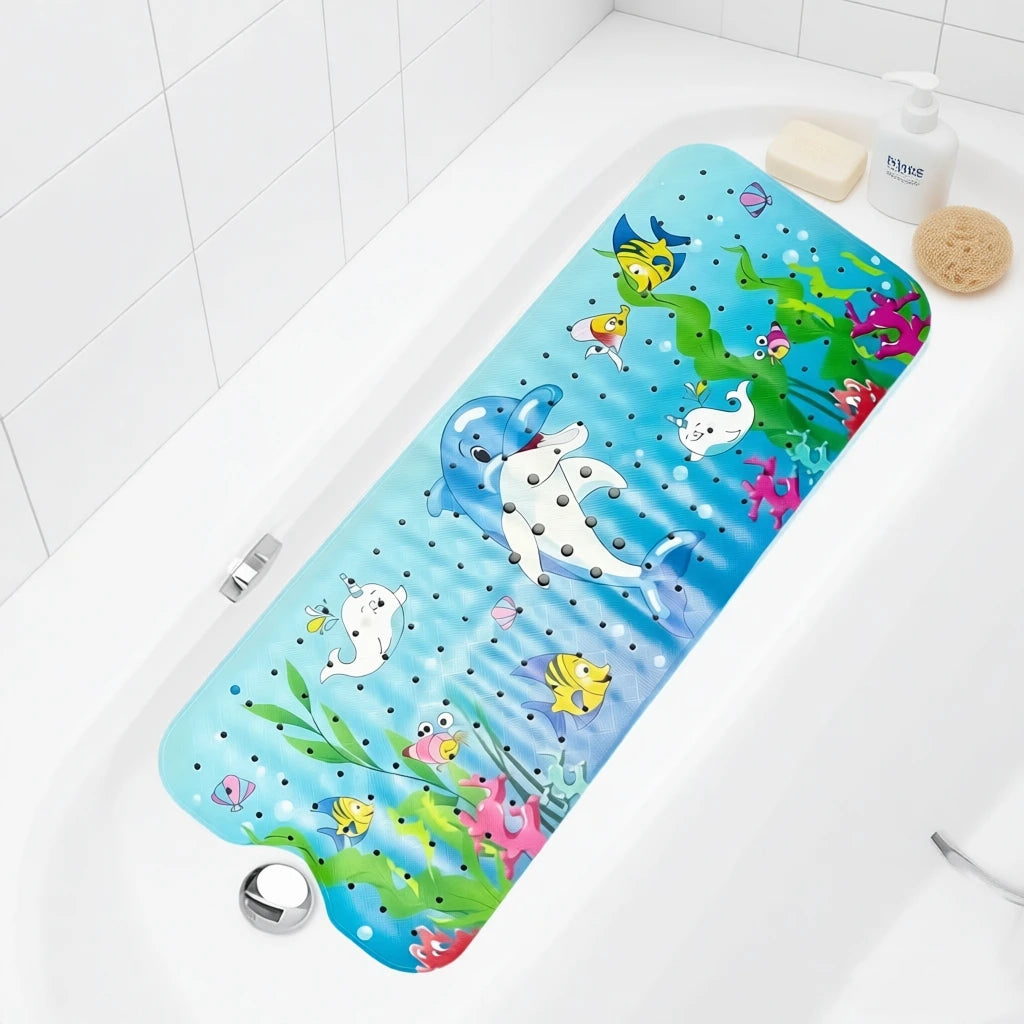 Extra Long Non Slip Baby Bath Mat