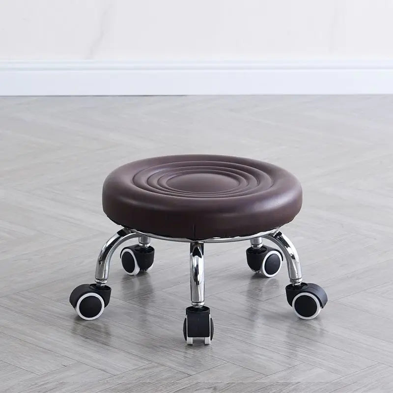 Rolling Low Stool With Wheels