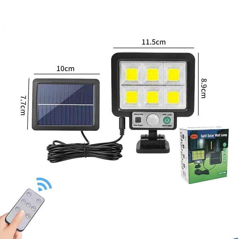 COB Solar Split Wall Light