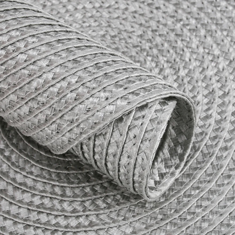 Braided Round Placemat and Coaster Set