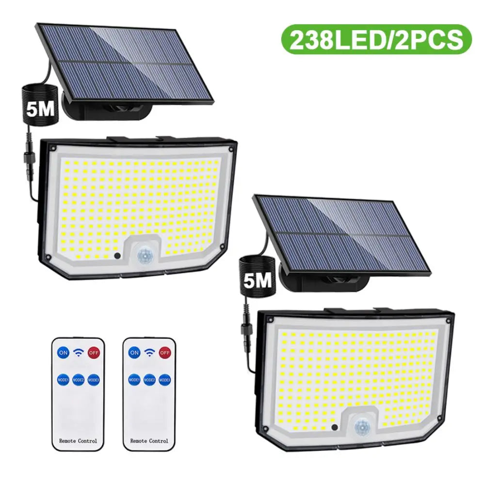 238 LED Solar Motion Sensor Light