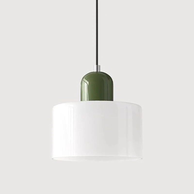 Two Tone Glass Pendant Light