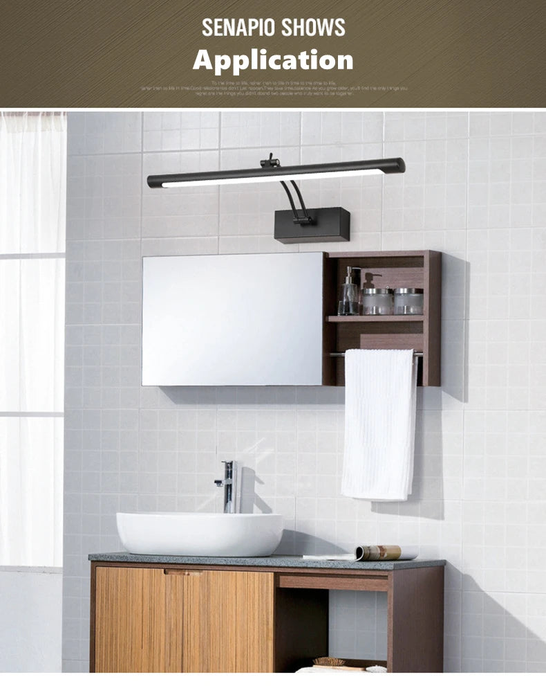 Adjustable Vanity Picture Light