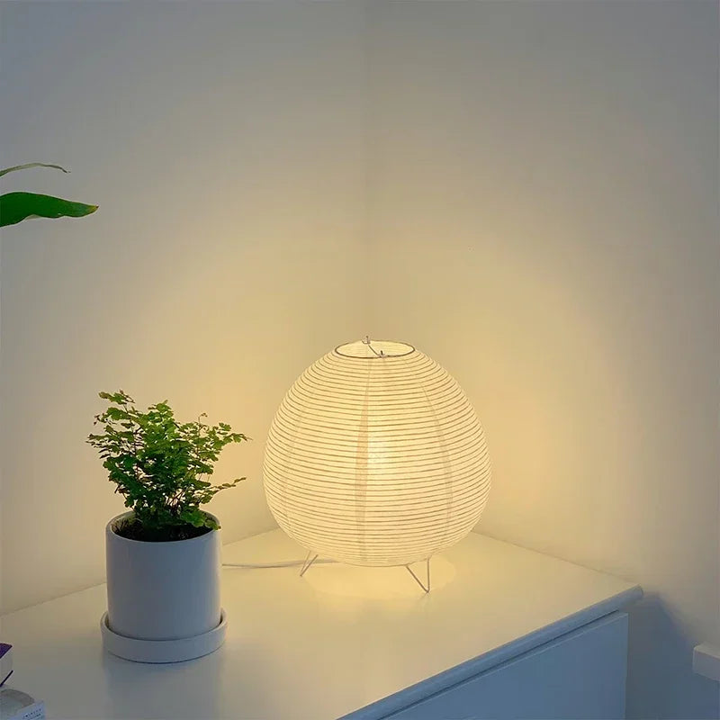 Japanese Rice Paper Lantern Lamp