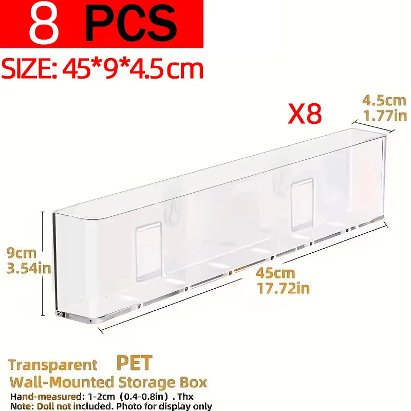 Wall Mounted Book Display Shelf