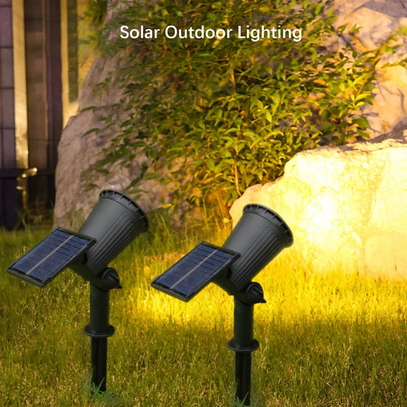 Adjustable Solar Garden Spotlight