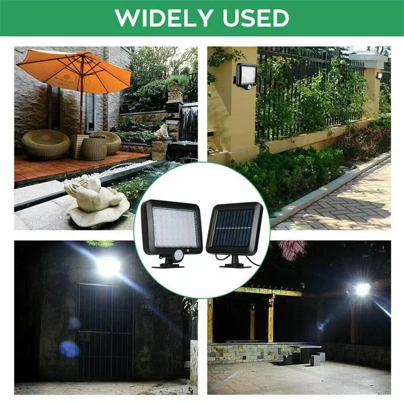 COB Solar Split Wall Light