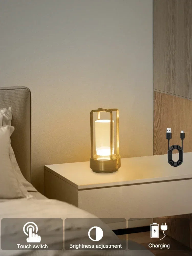 HOMEFISH Touch USB Table Lamp