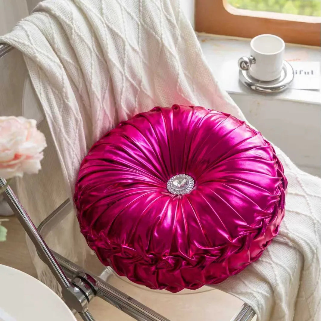 Metallic Style Sofa Pillow Bay Window Futon Seat Cushion Pumpkin Seat Cushion for Couch Floor