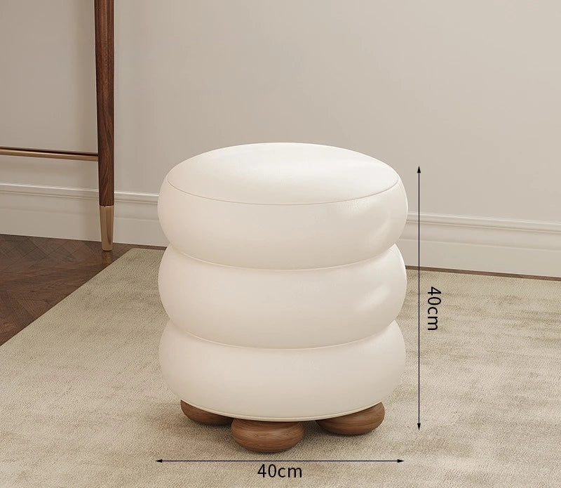 Light Luxury Round Dressing Stool