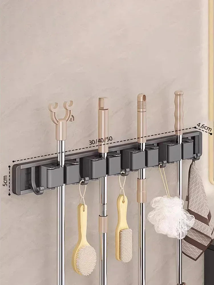 Wall Mounted Mop and Broom Holder