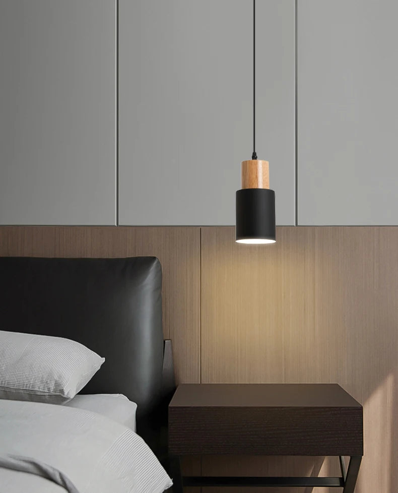 Minimalist Bedside Pendant Light