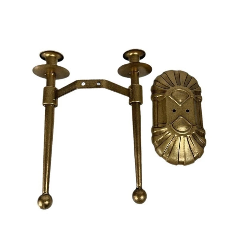 Sophisticated Wall Mount Holder European Antique Hanging Candlestick