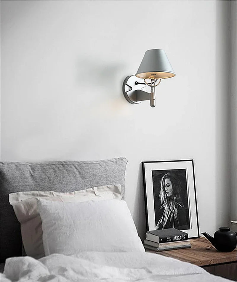 Modern LED Wall Lamp Telescopic Swing Arm E27 Living Room Sconce