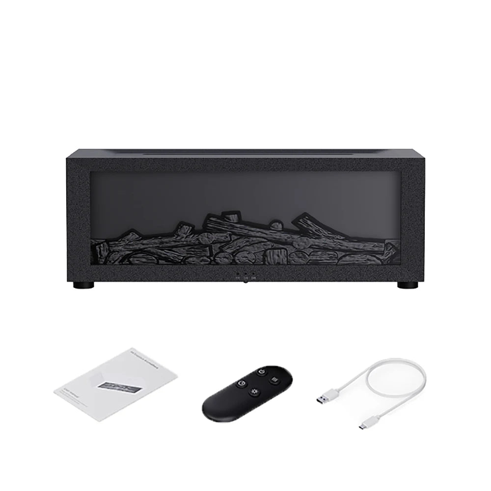 Air Aroma Humidifier Essential Oils Humidifier Flame Fragrance Diffuser